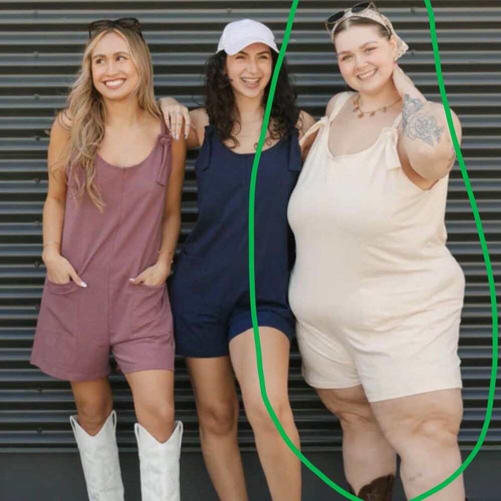 Smash + Tess shorty romper - Picture 3 of 3